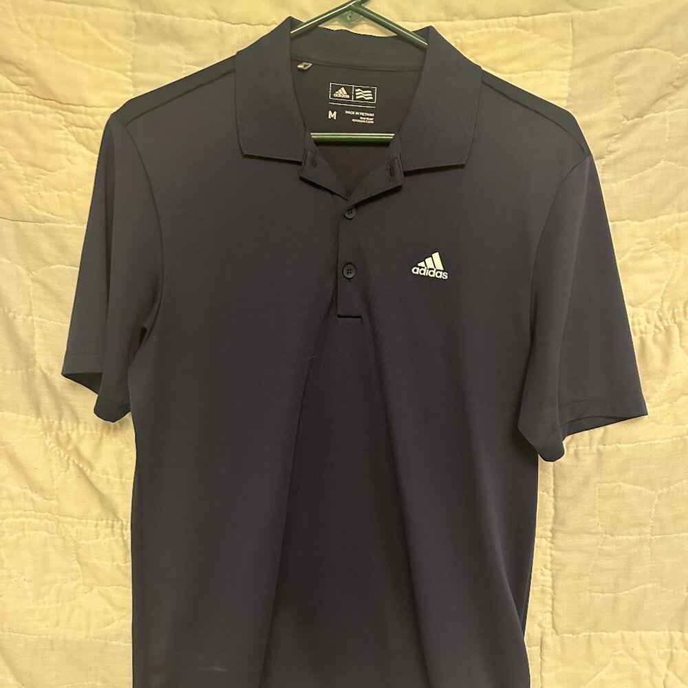 Adidas Golf Polo Dark Blue